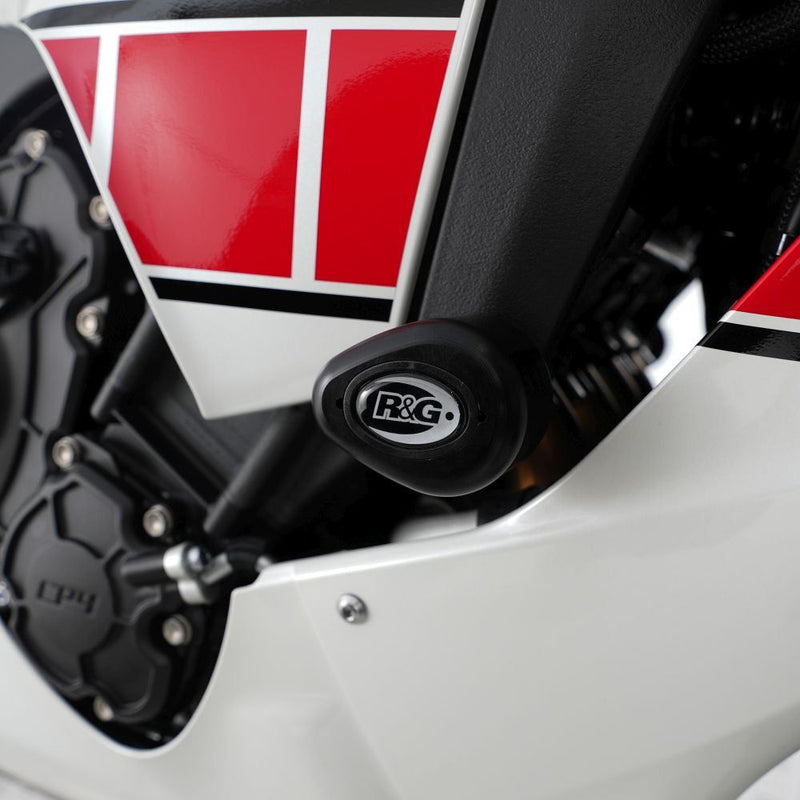 Load image into Gallery viewer, R&amp;G Racing Black Aero Style Crash Protectors CP0388BL
