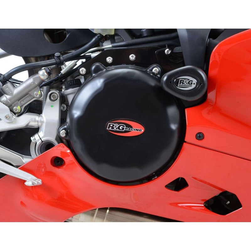 Load image into Gallery viewer, R&amp;G Racing Black Engine Case Covers RHD For 2012-2015 Ducati 1199 Panigale
