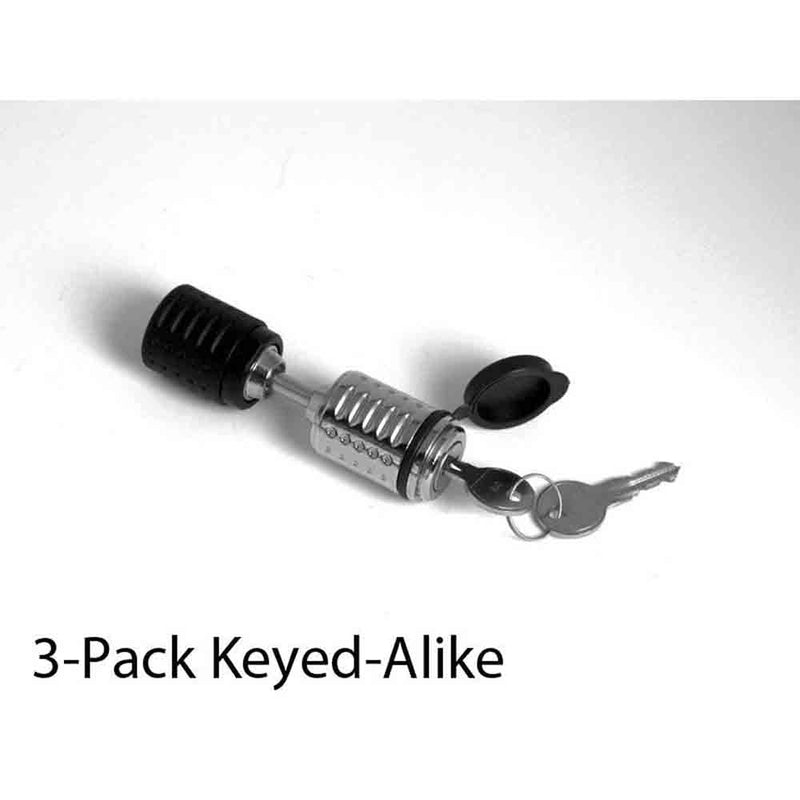 Load image into Gallery viewer, 3 Pack Keyed Alike Coupler Latch Lock
