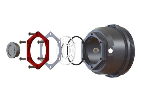 ST-2875 - 2-7/8 Universal Threaded Aluminum Alloy Hub Cap, fits Select Dexter, Lippert and Kodiak 6K-8K Axles