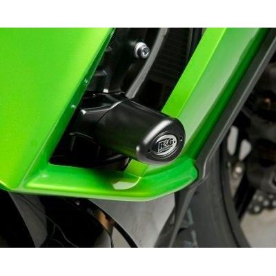 R&G Racing Black Aero Style Crash Protection Bobbins For 2011-2016 Kawasaki Z1000SX (Ninja 1000)