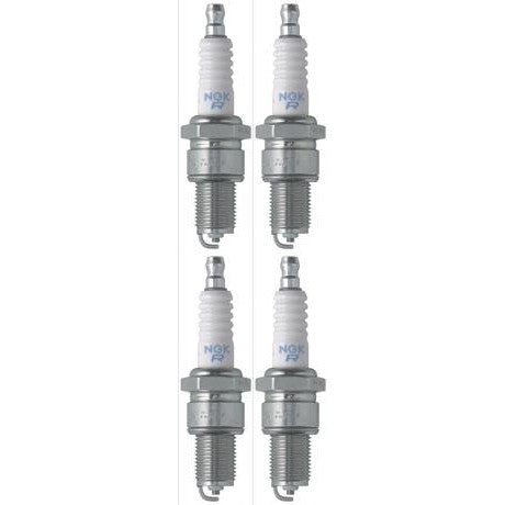 4 NGK Standard Spark Plugs fits Yamaha XVS1100 2009-1999 Set