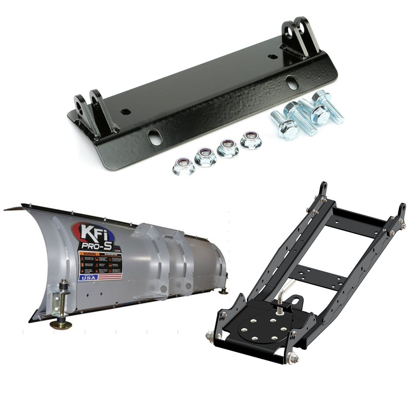 Load image into Gallery viewer, KFI UTV Snow Plow Kit For John Deere Gator XUV 590M 4x4 EPS 2018-2024
