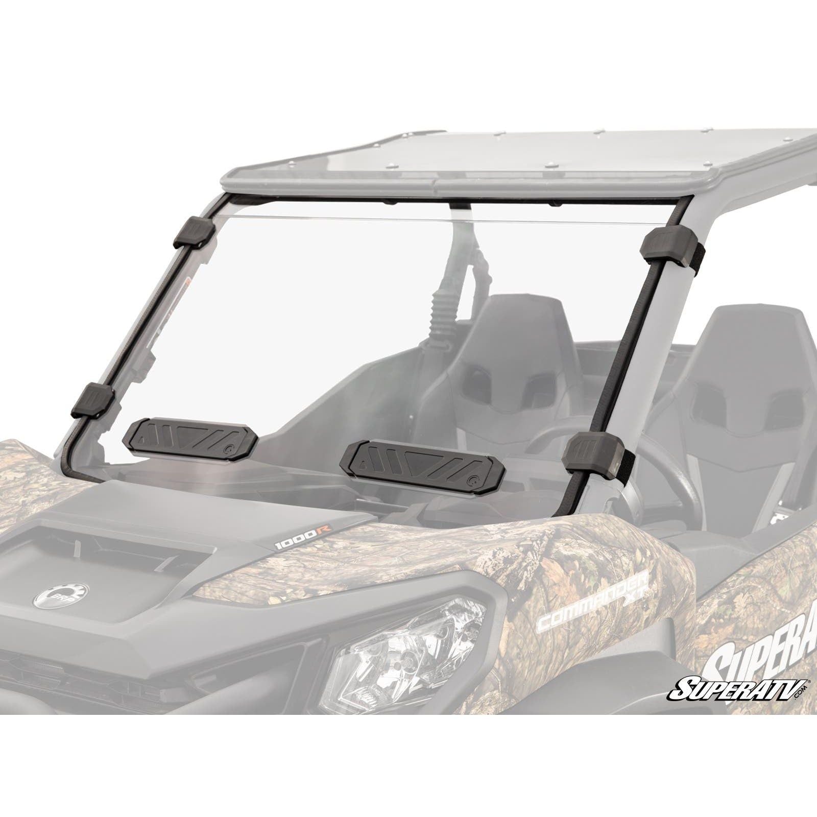 SuperATV Can-Am Commander Vented Full Windshield WS-CA-COM-V-002-70