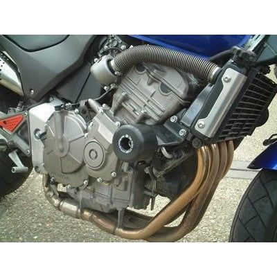 Load image into Gallery viewer, R&amp;G Racing Black Classic Style Crash Protectors For 1998-2006 Honda CB600F 599 Hornet
