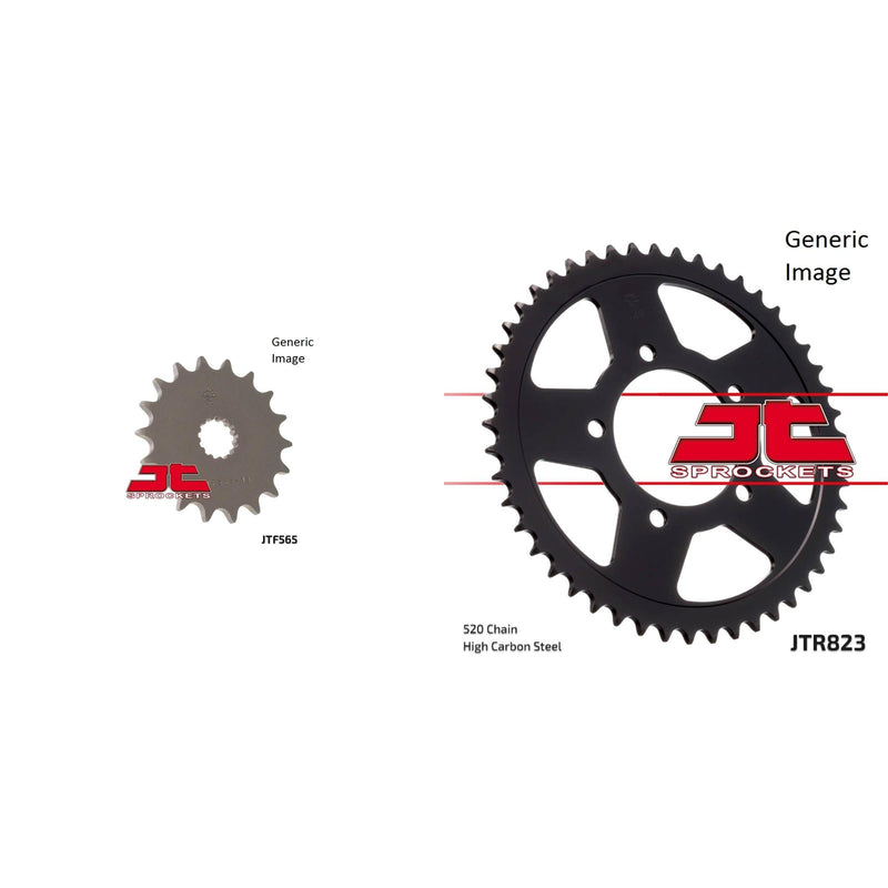 Load image into Gallery viewer, Front &amp; Rear Sprocket Kit for Street SUZUKI SFV650 Gladius 2009-2014
