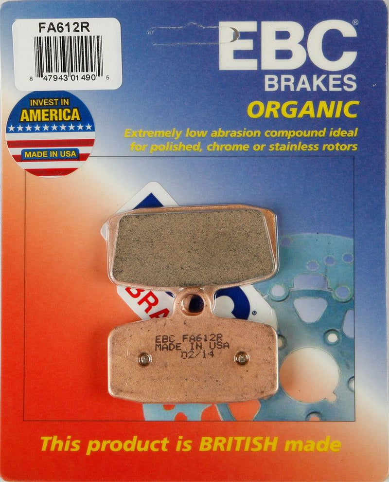 Load image into Gallery viewer, EBC 1 Pair HH Sintered Superbike Brake Pads MPN FA612R
