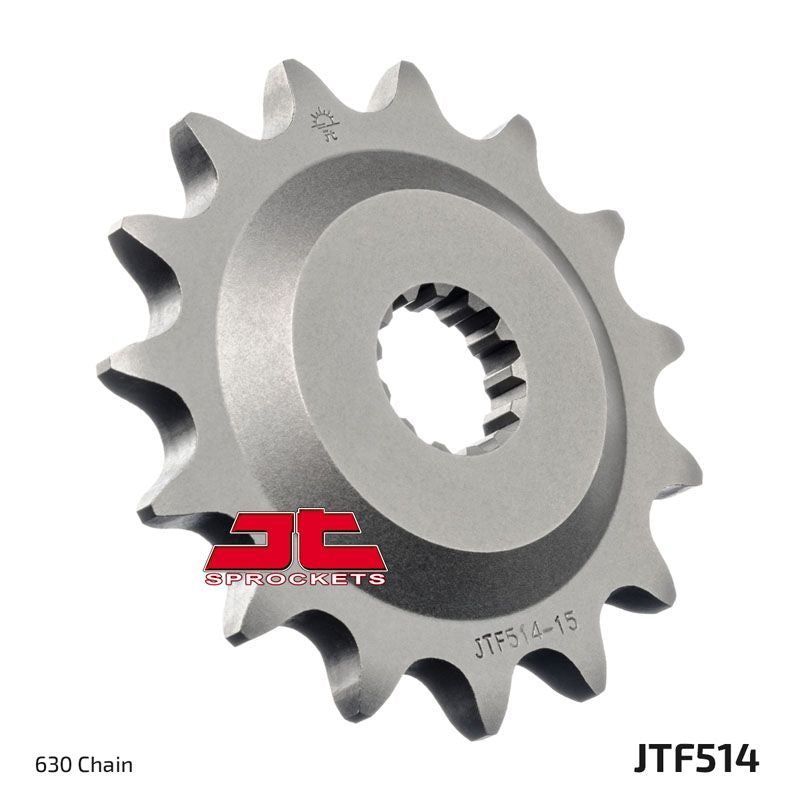 Load image into Gallery viewer, JT Sprockets Front Steel Sprocket 15 Tooth 15T 630 Chain JTF514.15
