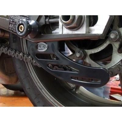 R&G Racing Black Toe Chain Guards - Road Racing Toe Guard TG0006BK