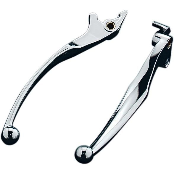 Load image into Gallery viewer, New Honda VT750C Shadow 750 Aero 2004-2009Wide Lever Set Chrome by Kuryakyn
