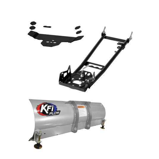 KFI UTV Mid-Mount Snow Plow Kit For Polaris RZR XP 900 2011-2013