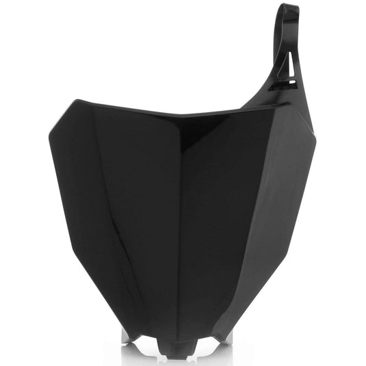 Acerbis Black Front Number Plate for Honda - 2630680001