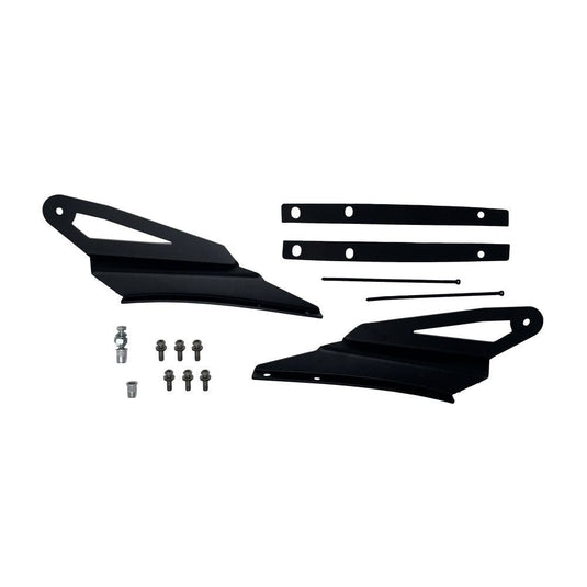 KC HiLiTES Bracket Set - Light Bar - Overhead Mount - Pair - for 05-23 Toyota Tacoma Reg Ext Cab