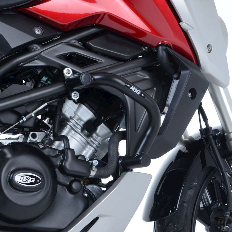 Load image into Gallery viewer, R&amp;G Racing Black Adventure Bars For 2018-2024 Honda CB125R AB0037BK
