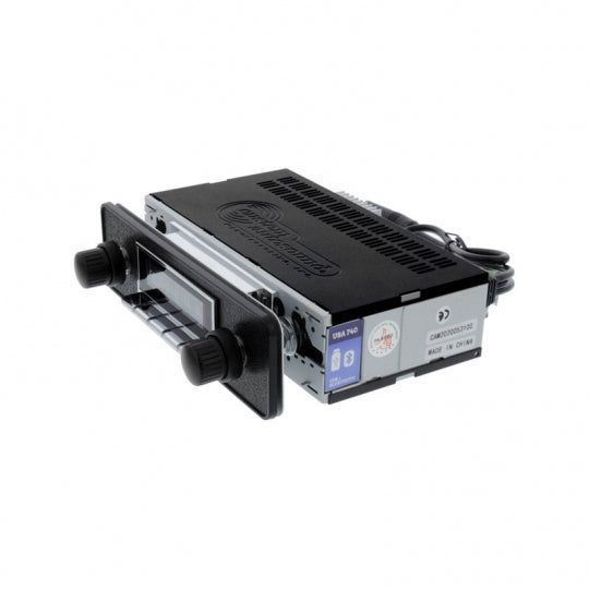 Load image into Gallery viewer, Custom Autosound 1968-79 VW Bus 740 Premium Bluetooth Classic Car Stereo
