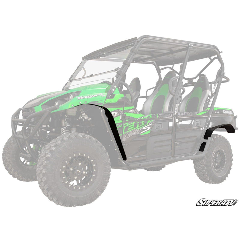 Load image into Gallery viewer, SuperATV Kawasaki Teryx 4 Low Profile Fender Flares FF-K-TRX800
