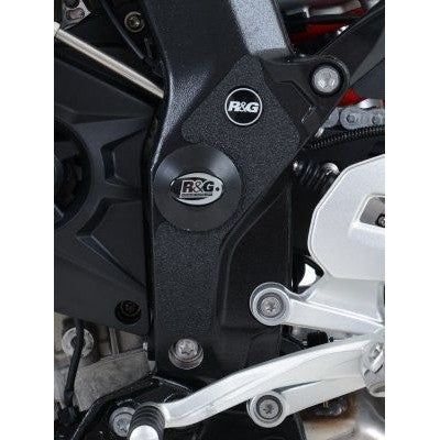 Load image into Gallery viewer, R&amp;G Racing Black Boot Guard Kit For 2015-2019 BMW S1000XR EZBG104BL
