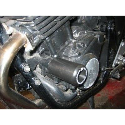 Load image into Gallery viewer, R&amp;G Racing Black Classic Style Crash Protectors For 1992-2022 Honda CB250 Hornet
