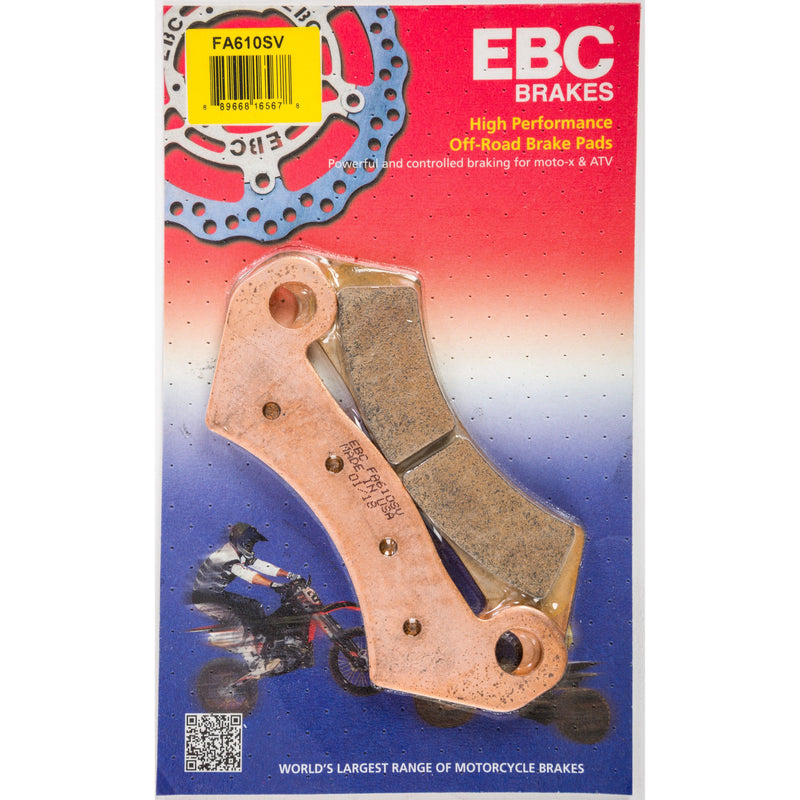 Load image into Gallery viewer, EBC 1 Pair SV Series Severe Duty Brake Pads MPN FA610SV
