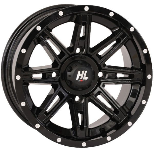 High Lifter 14x7 4/137 4+3 Gloss Black HL22 Wheel 14HL22-1237