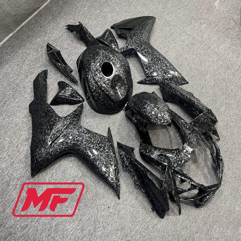 Load image into Gallery viewer, Monster Fairings Full Kit Suzuki GSXR600-750 11-22 Forged Carbon Fiber Style + Windshield + Gas Tank Cover
