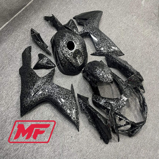 Monster Fairings Full Kit Suzuki GSXR600-750 11-22 Forged Carbon Fiber Style + Windshield + Gas Tank Cover