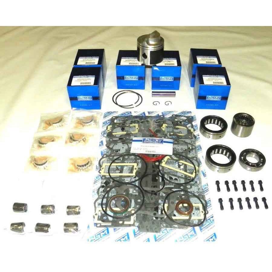 WSM Powerhead Rebuild Kit For Johnson / Evinrude V6 Cross Flow 77-91 Standard
