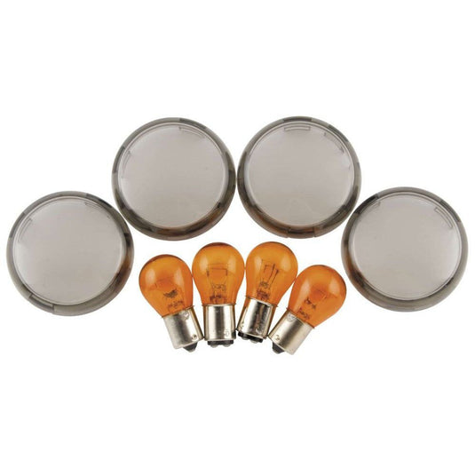 Bikers Choice Smoked Turn Signal Lens Kit For - 161031
