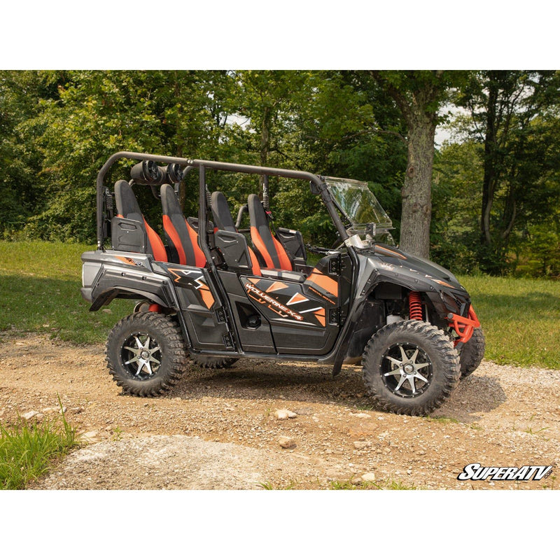 Load image into Gallery viewer, SuperATV Yamaha Wolverine X4 850 Low Profile Fender Flares FF-Y-WVX4
