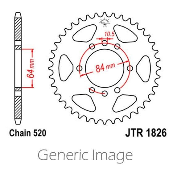 Load image into Gallery viewer, Front &amp; Rear Steel Sprocket Kit ATV/UTV LT250R N/P QuadRacer 1992-1993 For Suzuk
