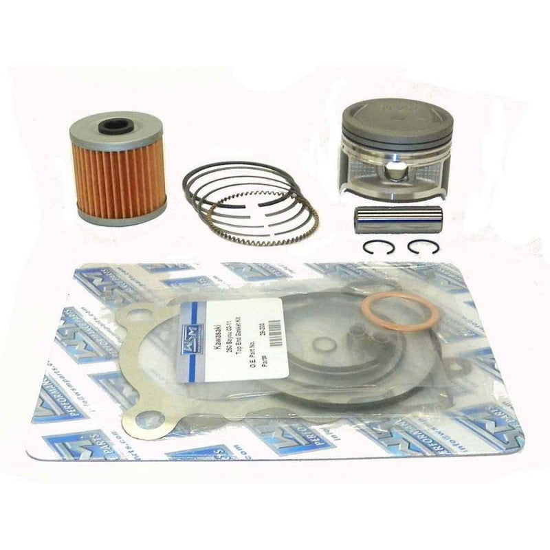 Load image into Gallery viewer, WSM Top End Rebuild Kit For Kawasaki 250 Bayou 03-11 1mm Over 54-252-14

