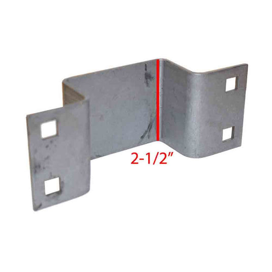 Buyers Products Bolt-On Stake Pocket - Straight - 3 x 1.5 Inch - Depth is 2.5 Inch