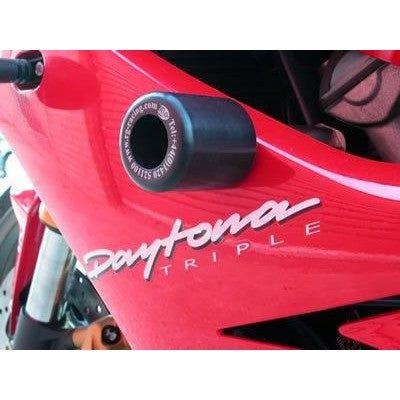 R&G Racing Black Classic Style Crash Protectors For 2006-2012 Triumph Daytona 675