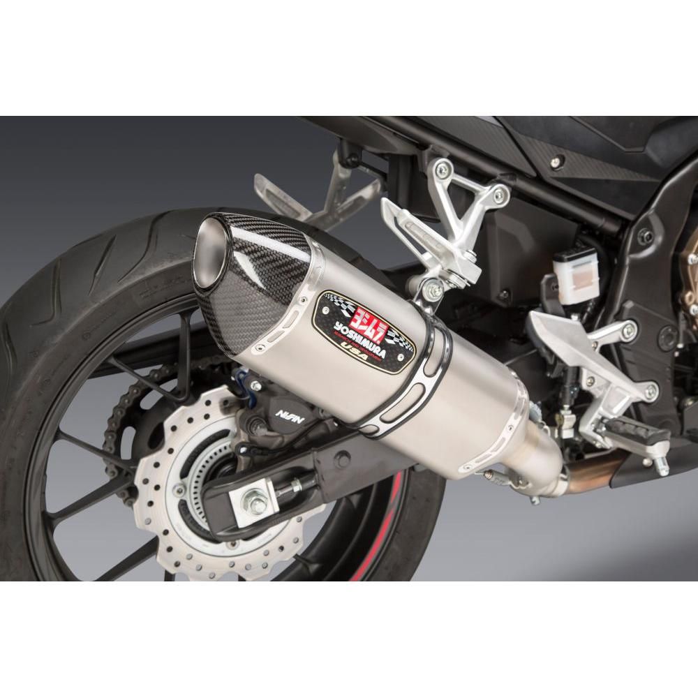 Yoshimura Street Exhaust Slip-on Stainless - 12553B0520
