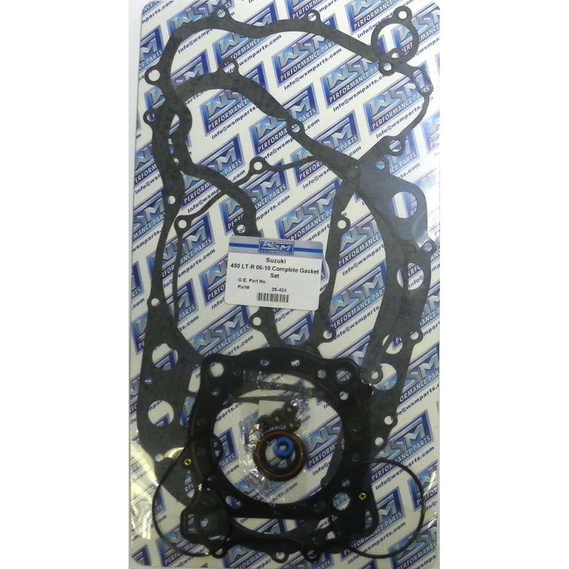 Load image into Gallery viewer, WSM Complete Gasket Kit For Suzuki 450 LT-R 06-09 25-424
