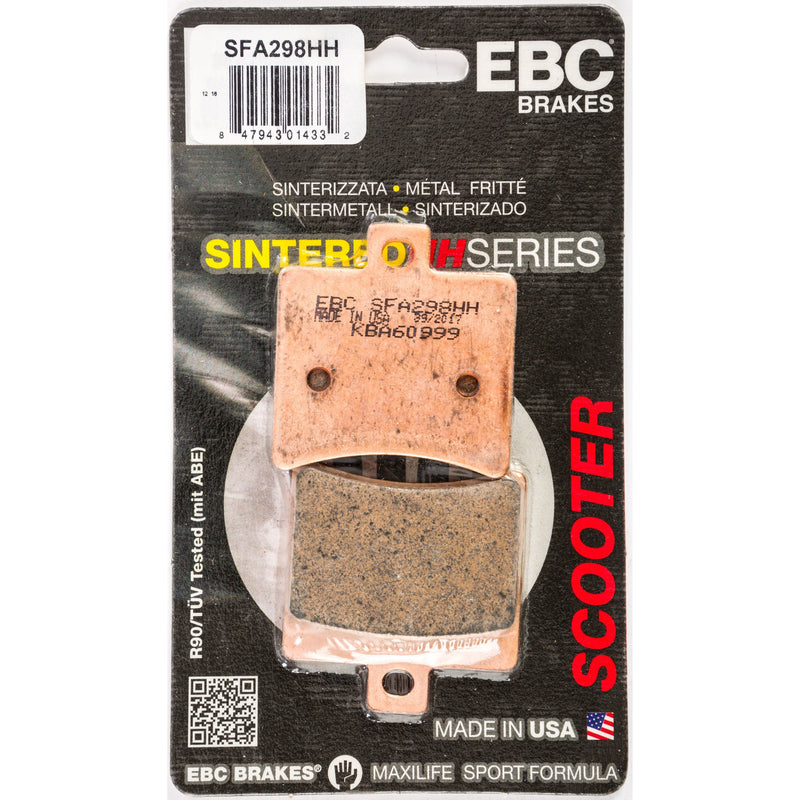 Load image into Gallery viewer, EBC 1 Pair SFA HH Series Scooter Sintered Brake Pads MPN SFA298HH
