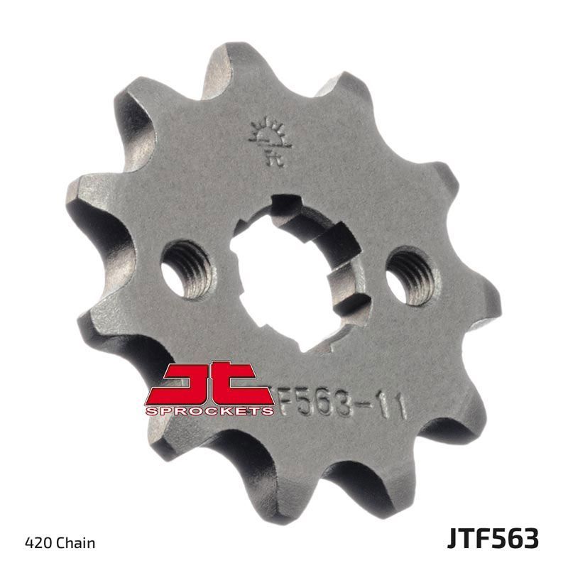 JT Sprockets Front Steel Countershaft Sprocket 12 Tooth 12T 420 Chain For Suzuki TS50 Gaucho KC,KM 1979 JTF563.12