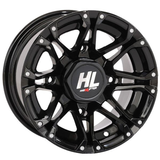 High Lifter 14x7 4/156 4+3 Gloss Black HL3 Wheel 14HL03-1256