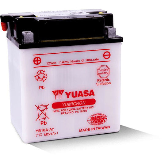 Yuasa Conventional YB10AA2 12 Volt Battery YUAM221AY