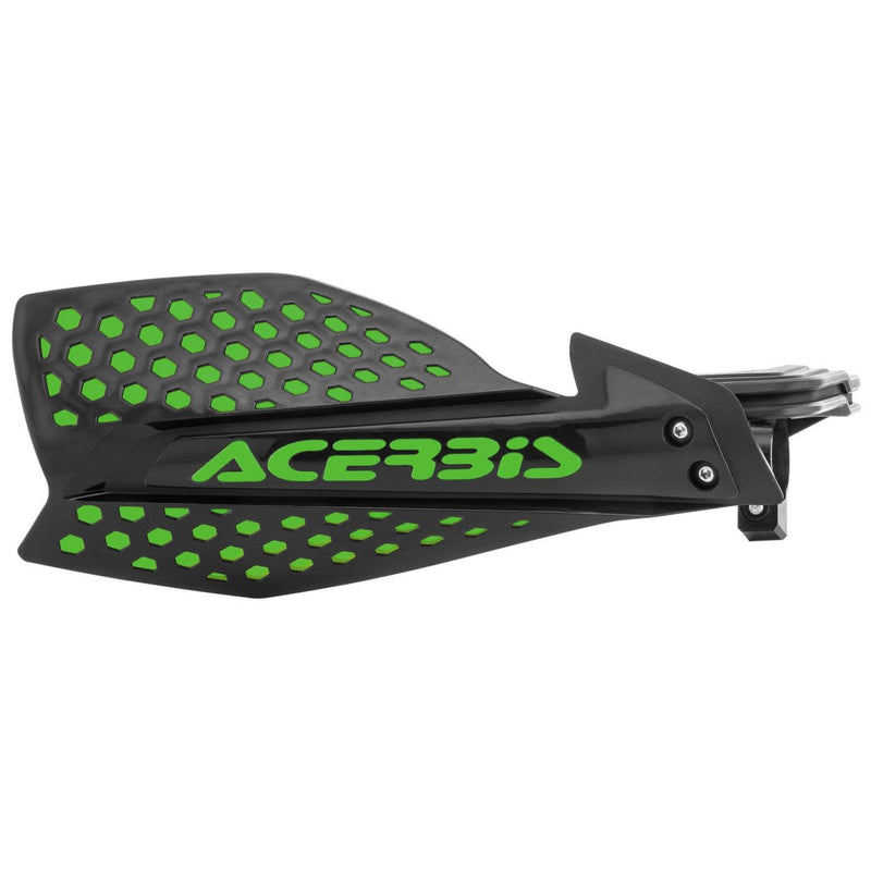 Load image into Gallery viewer, Acerbis Black/Green X-Ultimate Handguards - 2645481043
