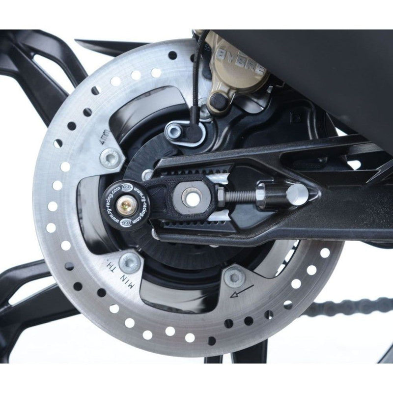 Load image into Gallery viewer, R&amp;G Racing Black Cotton Reels Offset For 2017-2024 BMW G310GS
