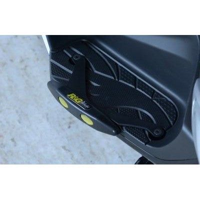 Load image into Gallery viewer, R&amp;G Racing Black Footboard Sliders For 2013-2017 Honda NSC50R TP0017BK

