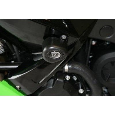 R&G Racing Black Aero Style Crash Protection Bobbins For 2008-2009 Kawasaki Ninja ZX10R ZX1000E
