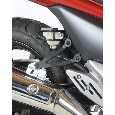 Load image into Gallery viewer, R&amp;G Racing Black Exhaust Hanger For 2013-2016 Suzuki Inazuma 250 EH0056BK
