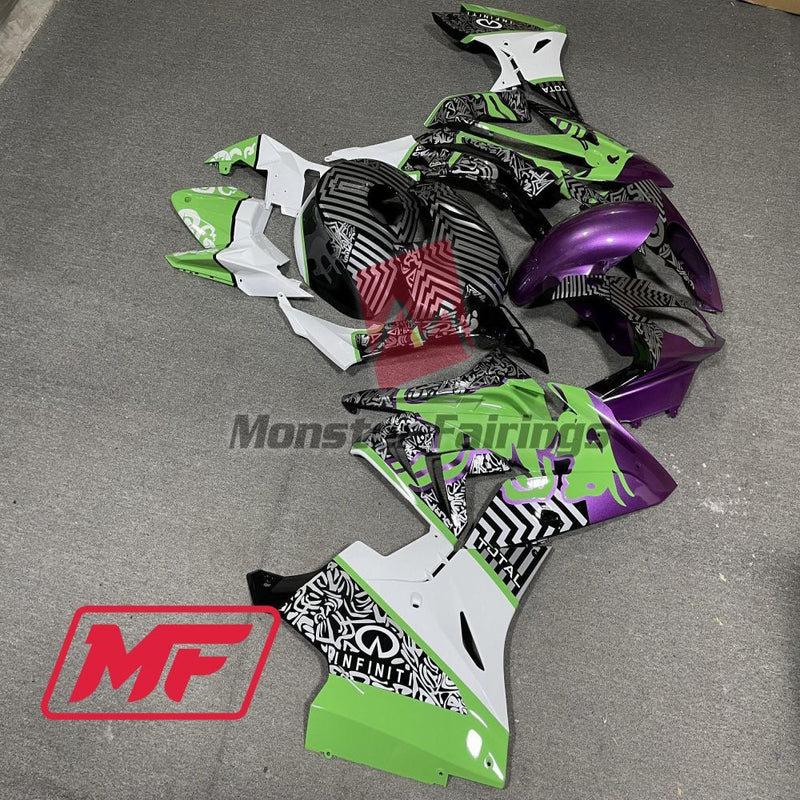 Load image into Gallery viewer, Monster Fairings Full Kit BMW S1000RR 17-18 Green Bull + Windshield + Gas Tank Cover
