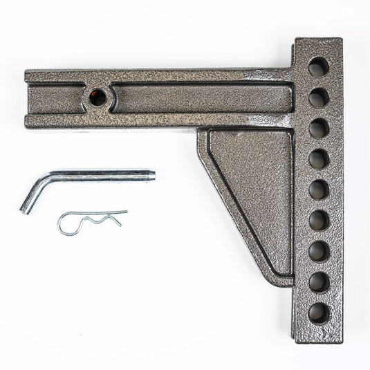 Blue Ox BXW4028, SwayPro 2-1/2 Inch Receiver Weight Distribution Shank, 9 Hole Adjustment X 9 Inch