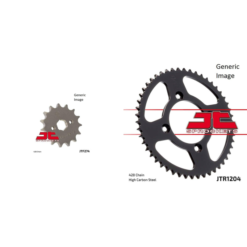 Load image into Gallery viewer, Front and Rear Steel Sprocket Kit for OffRoad HONDA CRF100F 2004-2013
