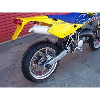 Load image into Gallery viewer, R&amp;G Racing Black Swingarm Protectors For 1997-2012 Husqvarna SM125
