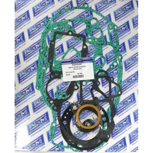 WSM Complete Gasket Kit For Kawasaki 250 KX 93-96 25-755