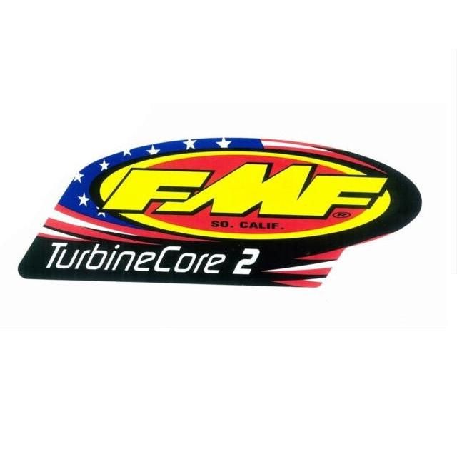 Load image into Gallery viewer, Gnarly Exhaust Pipe &amp; Turbinecore 2 Silencer w/ Decal for YAM YZ250X 2016-2017
